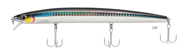 Akami Yasashi Minnow 175 mm. 175 gr. 23 colore 226 - Clicca l'immagine per chiudere